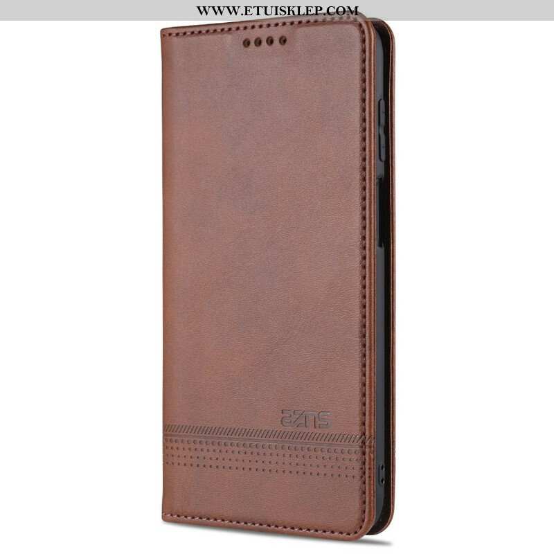 Etui Na Telefon do Samsung Galaxy M51 Etui Folio Stylizacja Skóry Azns